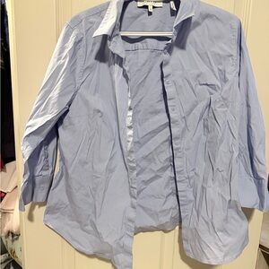 Lark & Ro Pale Blue Collared Shirt